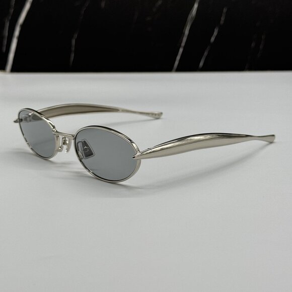 NEW BOTTEGA VENETA SUNGLASSES SILVER WOMEN EYEWEAR BOTTEGA VENETA BV1386S 007 main image 8